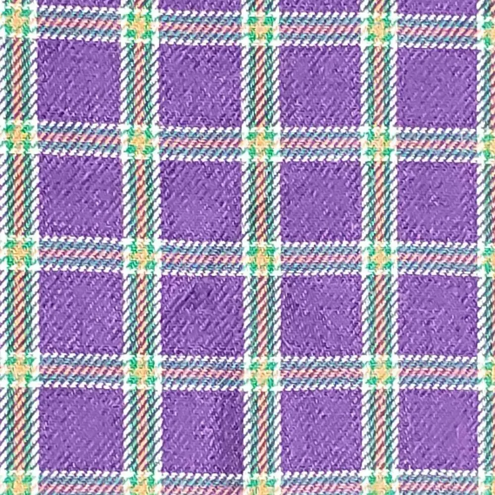 Polo Ralph Lauren Shirt Oxford Button Down Purple Plaid LS Size Large L